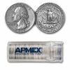 1939 Washington Quarter 40-Coin Roll Avg Circ
