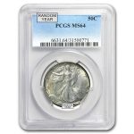 1940-1947 Walking Liberty Half-Dollar MS-64 PCGS (Random)