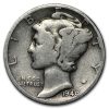 1940-D Mercury Dime Good/VF