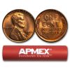 1940-S Lincoln Cent 50-Coin Roll BU