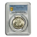 1941-D Walking Liberty Half Dollar MS-67 PCGS