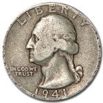 1941-D Washington Quarter Good/VF