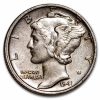 1941 Mercury Dime AU