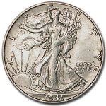 1941-S Walking Liberty Half Dollar AU