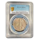 1941-S Walking Liberty Half Dollar MS-66 PCGS