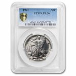 1941 Walking Liberty Half Dollar PR-66 PCGS