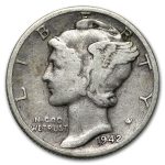 1942/41-D Mercury Dime Fine