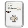 1942-D Mercury Dime MS-67 FB NGC