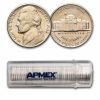 1942 Jefferson Nickel Type-I 40-Coin Roll BU