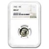1942 Mercury Dime MS-67 NGC
