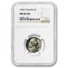 1942-P Silver Jefferson Nickel Type-2 MS-66 NGC (Full Steps)