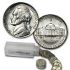1942-S 35% Silver Wartime Jefferson Nickel Roll BU