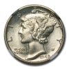 1942-S Mercury Dime MS-66 NGC (FB)
