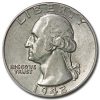 1942 Washington Quarter AU