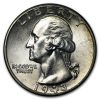 1943-D Washington Quarter BU