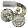 1943-S 35% Silver Wartime Jefferson Nickel Roll BU