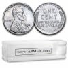 1943-S Lincoln Cent 50-Coin Roll AU/BU