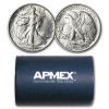 1943 Walking Liberty Half Dollar 20-Coin Roll BU