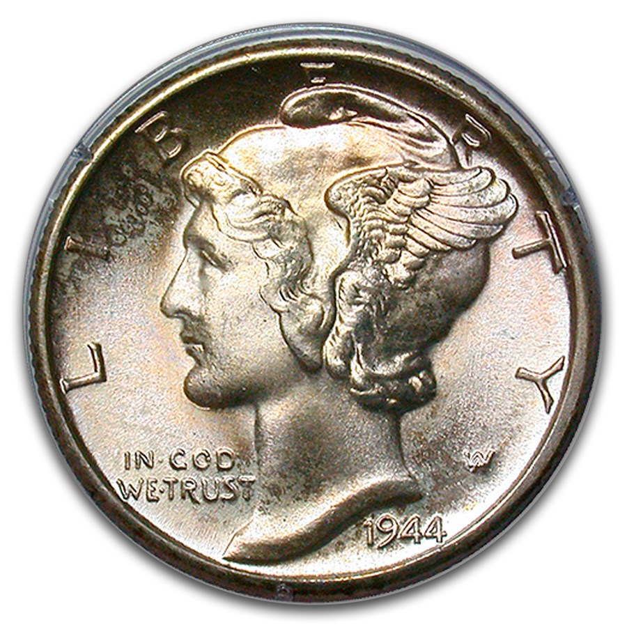 1944-D Mercury Dime MS-66 PCGS (FB)