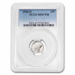 1944-D Mercury Dime MS-67 PCGS (FB)