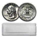 1944-D Washington Quarter 40-Coin Roll BU