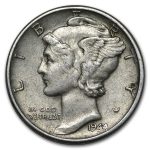 1944 Mercury Dime Good/VF