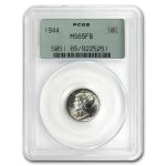 1944 Mercury Dime MS-65 PCGS (FB)