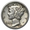 1944-S Mercury Dime Good/VF