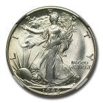 1944-S Walking Liberty Half Dollar MS-64 NGC