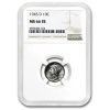 1945-D Mercury Dime MS-66 NGC (FB)