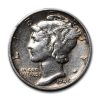 1945-D Mercury Dime XF
