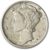 1945 Mercury Dime AU