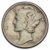 1945 Mercury Dime XF