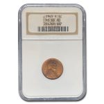 1945-S Lincoln Cent MS-66 NGC (Red)