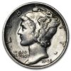 1945-S Mercury Dime AU (Micro-S)