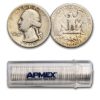 1945-S Washington Quarter 40-Coin Roll Avg Circ
