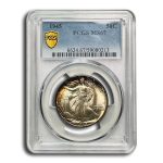 1945 Walking Liberty Half Dollar MS-67 PCGS