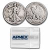 1945 Walking Liberty Halves 20-Coin Roll Avg Circ