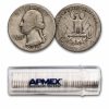 1945 Washington Quarter 40-Coin Roll Avg Circ