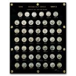 1946-1964 Roosevelt Dime Set BU (48 Coins, Capital Plastic)