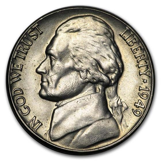 1946-2019 Jefferson Nickel BU (Random Date)