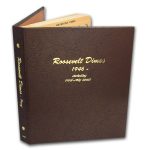 1946-2023 Roosevelt Dime Set (252 coins, Dansco Album)