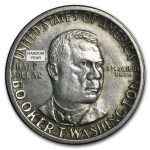 1946-51 P, D, S Booker T. Washington Half (Low Grade/Cleaned/Dmg)
