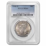 1946-D Walking Liberty Half Dollar MS-64 PCGS