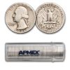 1946-D Washington Quarter 40-Coin Roll Avg Circ