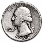 1946-D Washington Quarter Good/XF