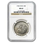 1946 Iowa Centennial Half Dollar MS-65 NGC