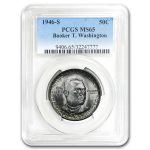 1946-S Booker T. Washington Half MS-65 PCGS