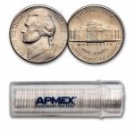1946-S Jefferson Nickel 40-Coin Roll BU