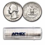 1946 Washington Quarter 40-Coin Roll BU